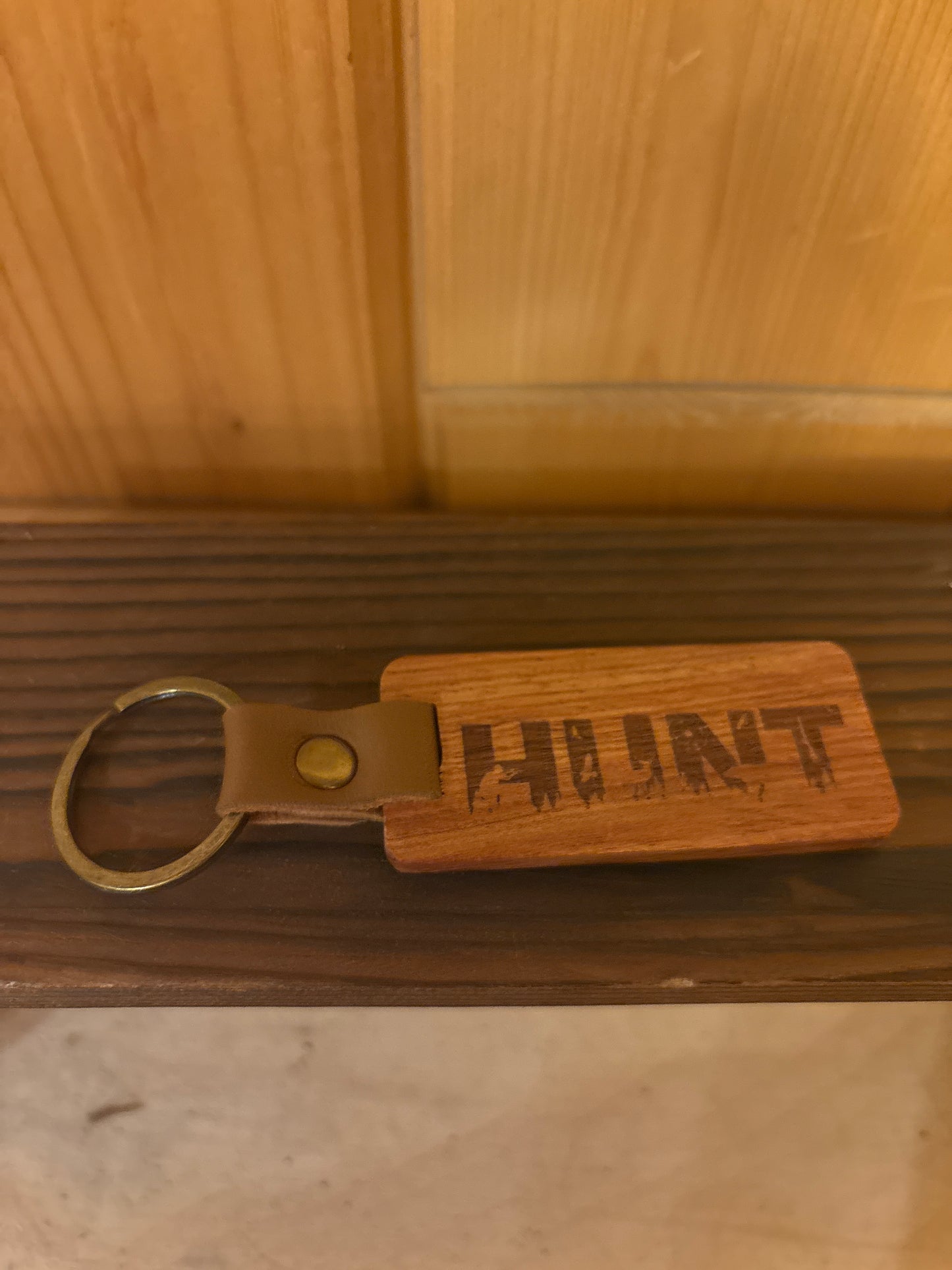Hunt Keychain – Laser Engraved Hunting Gift