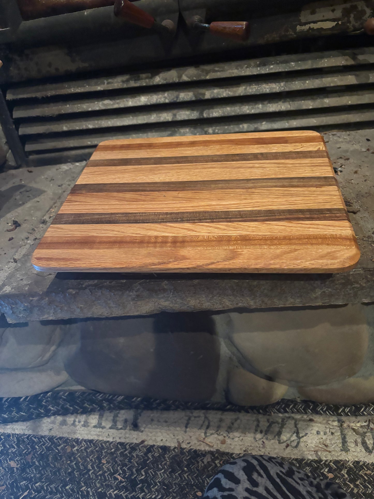 Handmade 11” x 9.5” Solid Wood Cutting Board