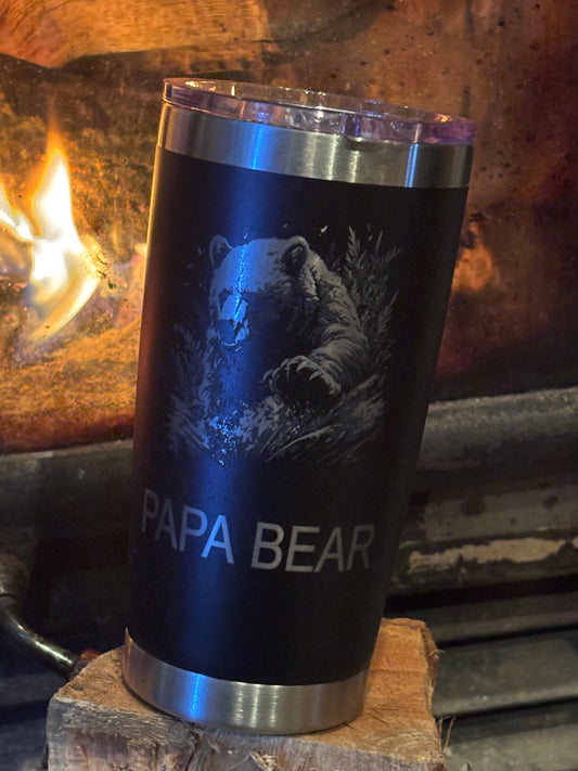 Papa Bear Tumbler